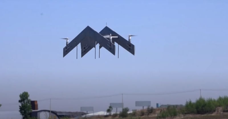 drone doppia ala fissa cinese Changchun