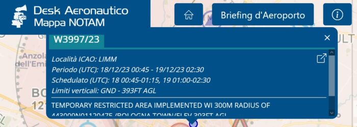immagine di notam spettacolo luminoso
