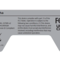 autel alpha fcc usa documentazione etichetta