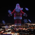 drone show texas babbo natale 200 metri