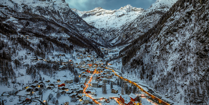 immagine di foto aerea drone marco novello video w