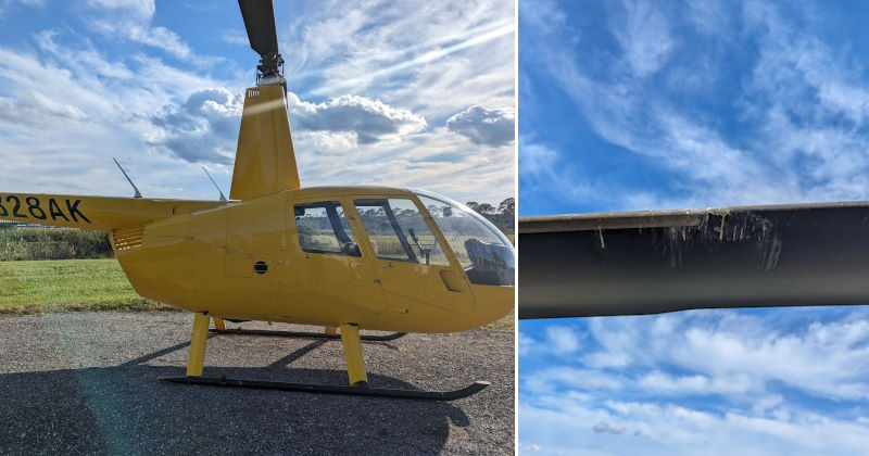 incidente drone elicottero usa dicembre 2023 non è fake