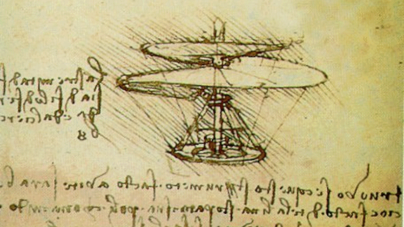 progetto vite aerea leonardo da vinci