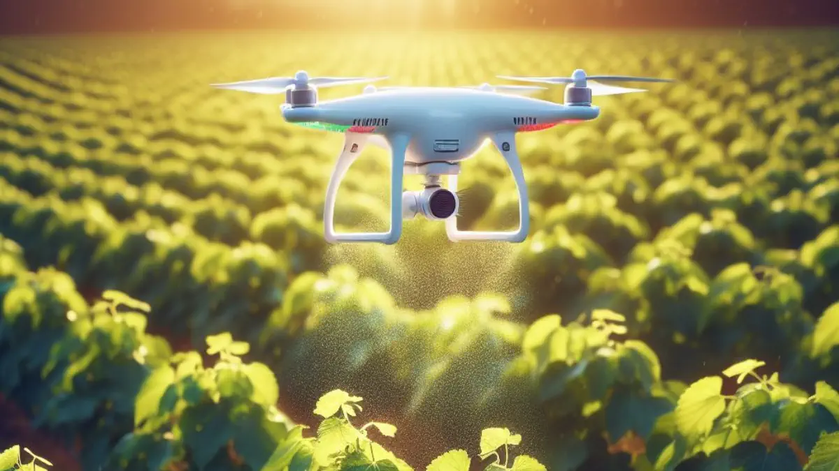 agricoltura droni per contrastare la botrite