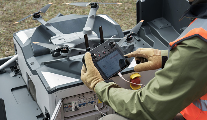 immagine di dji dock 2