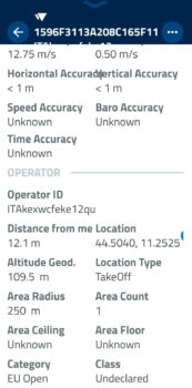 immagine di drone scanner dettagli