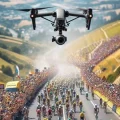 droni riprese tour de france 2024