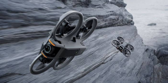 immagine di dji avata2 in volo