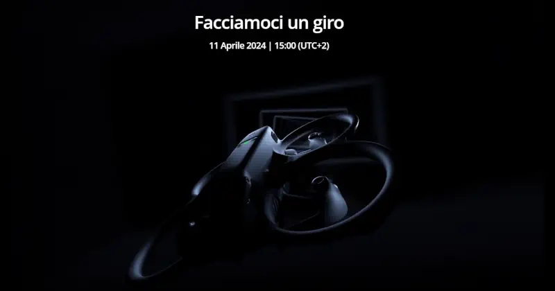 dji teaser facciamoci un giro nuovo drone
