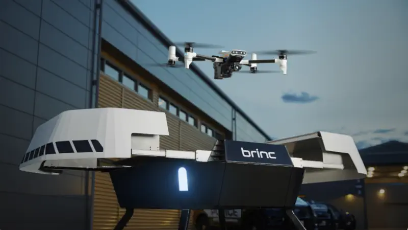 drone brinc per primo intervento polizia usa