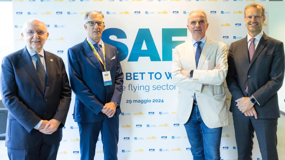 eni adr enac conferenza saf decarbonizzazione dle trasporto aereo