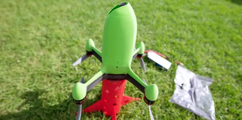 nuovo record del mondo velocità drone bell