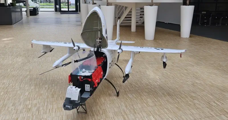 drone per analisi petrolchimiche porto di anversa