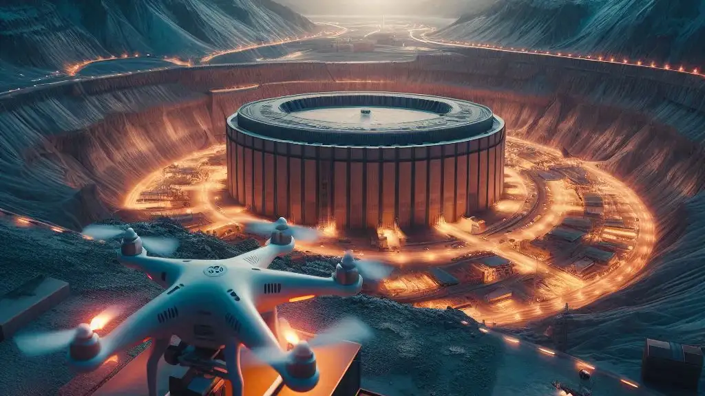 droni usati per ispezionare rifiuti nucleari immagazzinati sottoterra negli usa