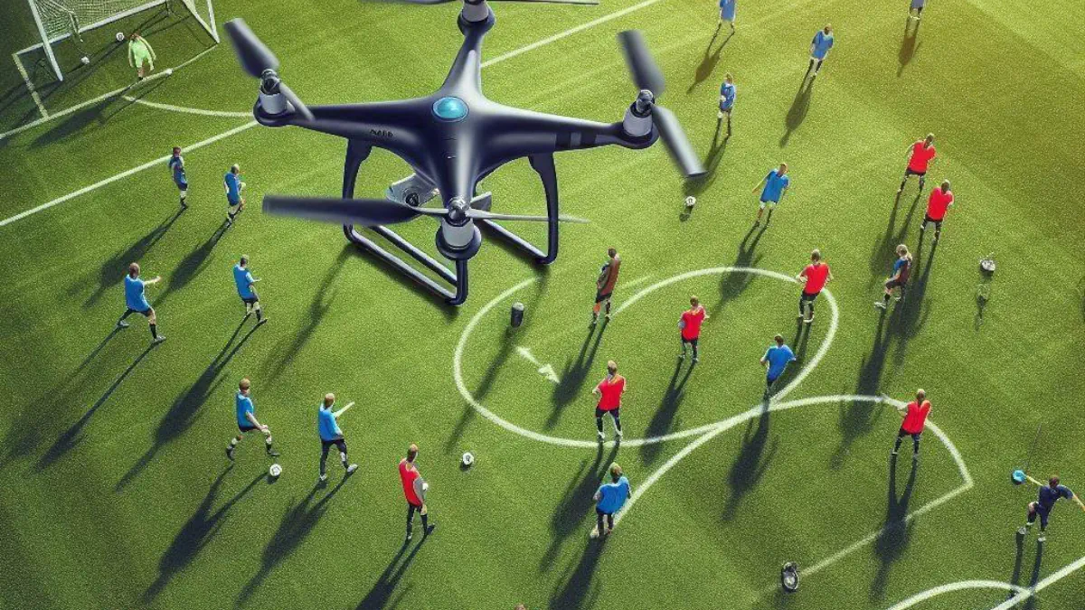 nazionale italiana euro24 spalletti usa il drone per gli allenamenti