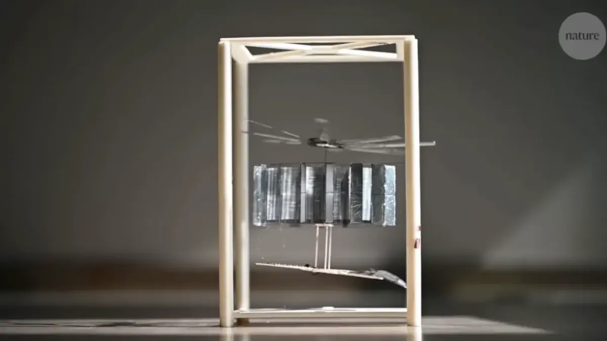 immagine di coulombfly micro drone energia solare