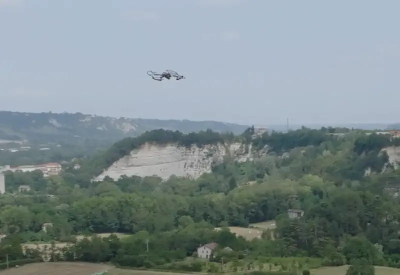 drone sorvola autostrada liguria programma falco