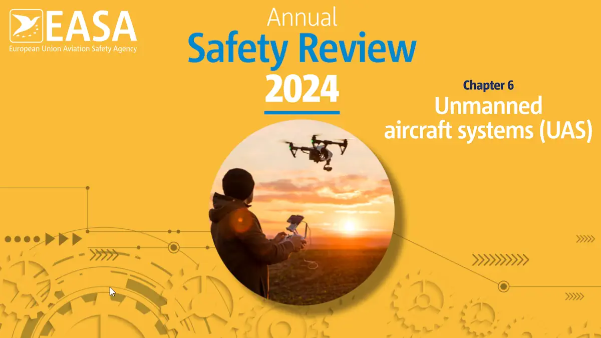 easa report sicurezza aerea droni 2024