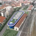 come sarà vertiporto droni varese rendering
