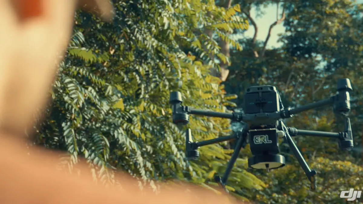 droni dji per raccolta e analisi campioni di biodiversità