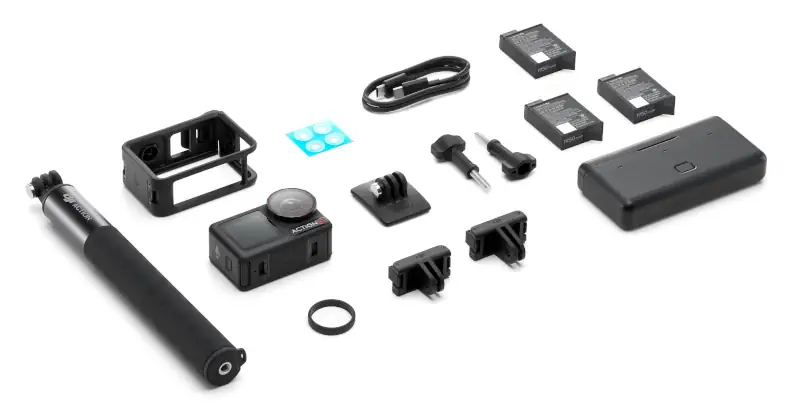 dji osmo actin 5 pro cosa c'&egrave; nella confezione