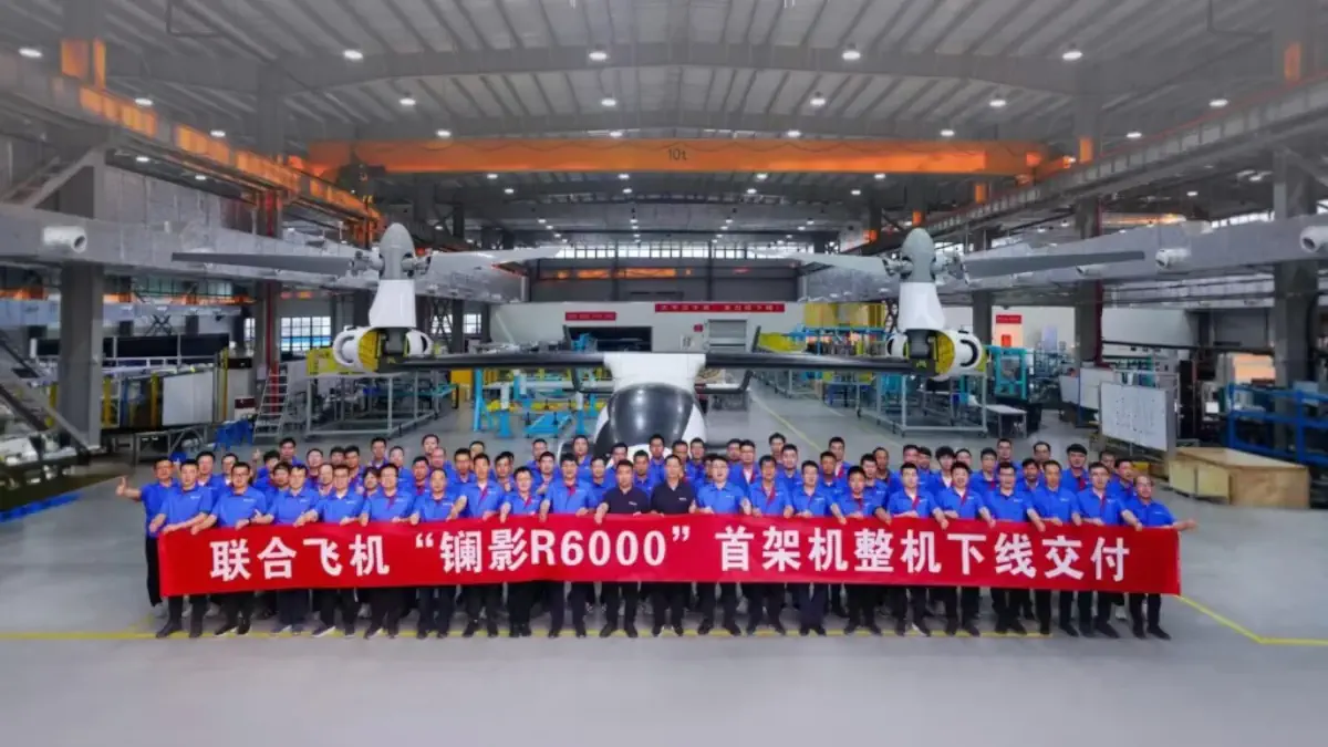 Lanying R6000 drone trasporto cinese