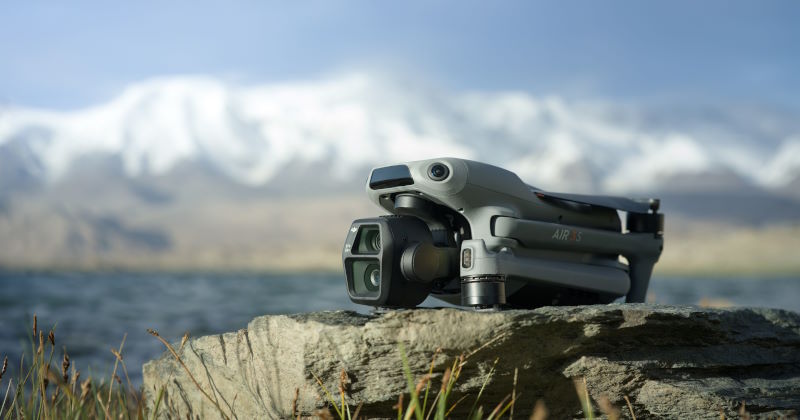 dji air 3s drone dimensioni