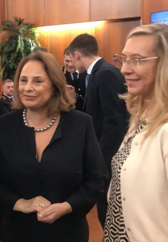 immagine di assessore luisa reggimenti e antonella piccino