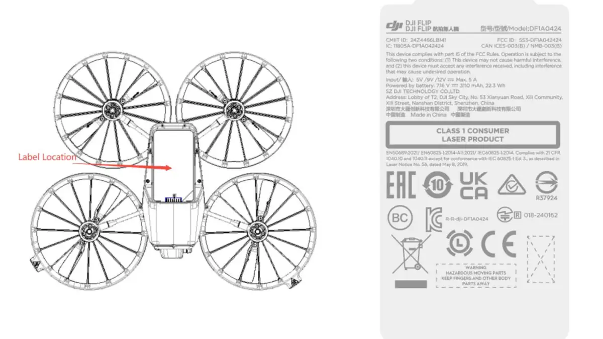 dji flip cosa sappiamo
