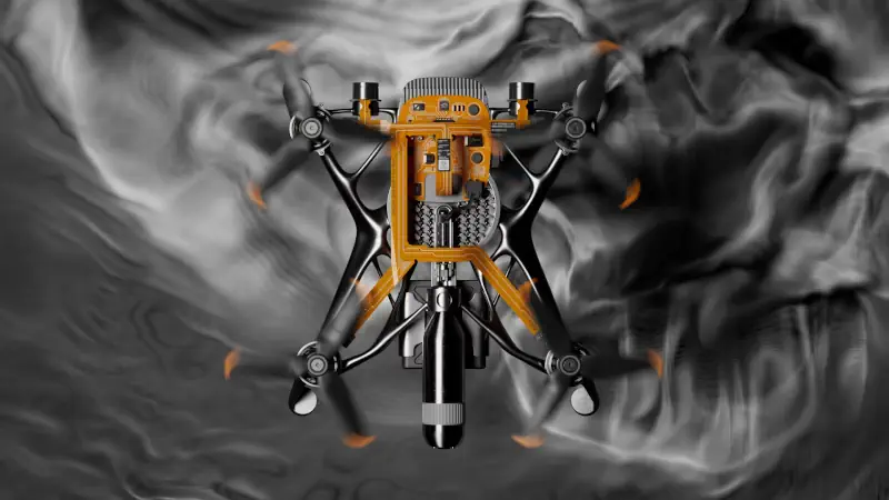 design drone emeth ultra compatto