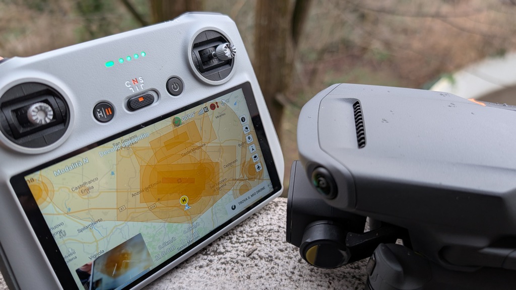 immagine di dji dflight geo zone w