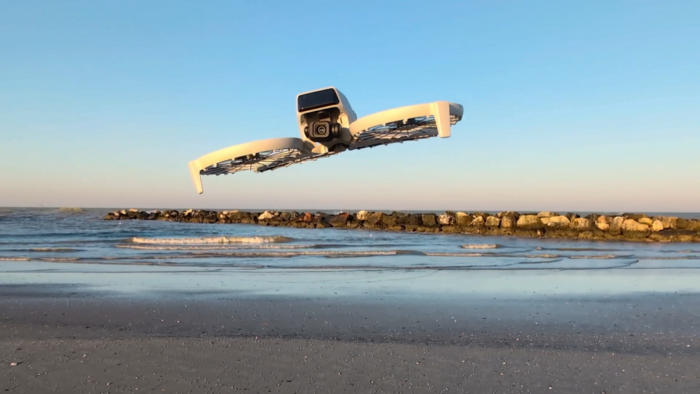 immagine di dji flip vento forte w