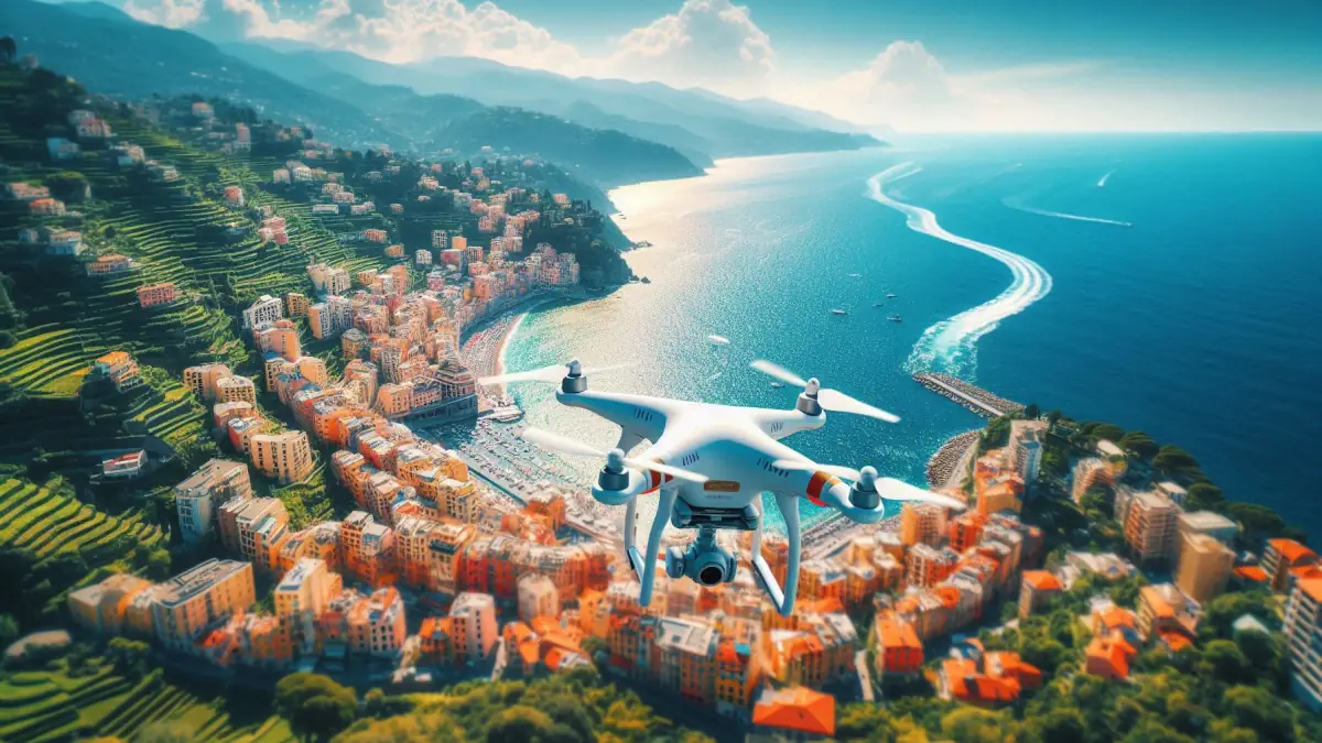 drone contro discariche abusive ventimiglia