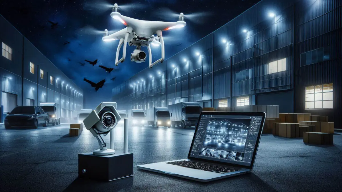 drone sorveglianza aziende