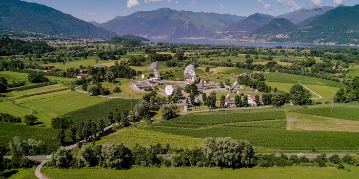 immagine di foto area telespazio base lario