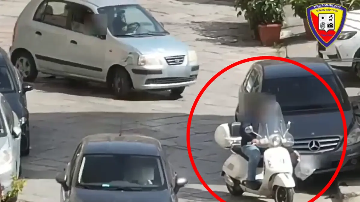 palermo droni polizia municipale incastrano uomo per abbandono illegale di rifiuti