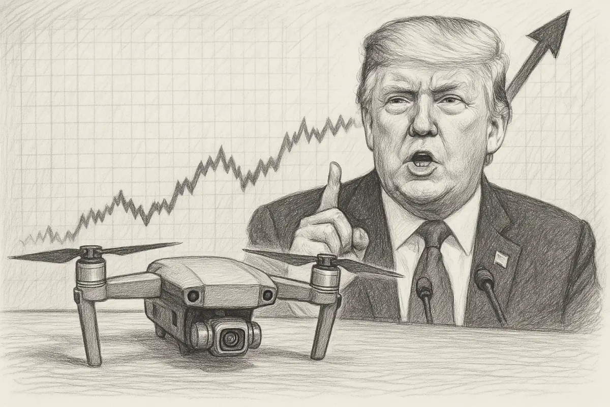 dazi trump sui droni prezzi esplodono negli usa