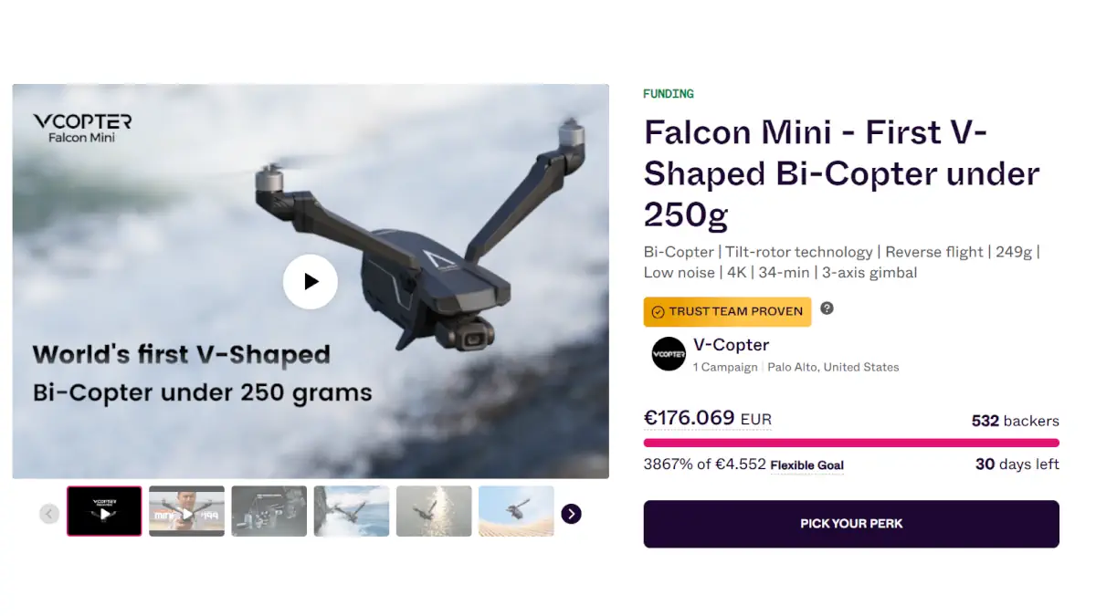 falcon mini indiegogo