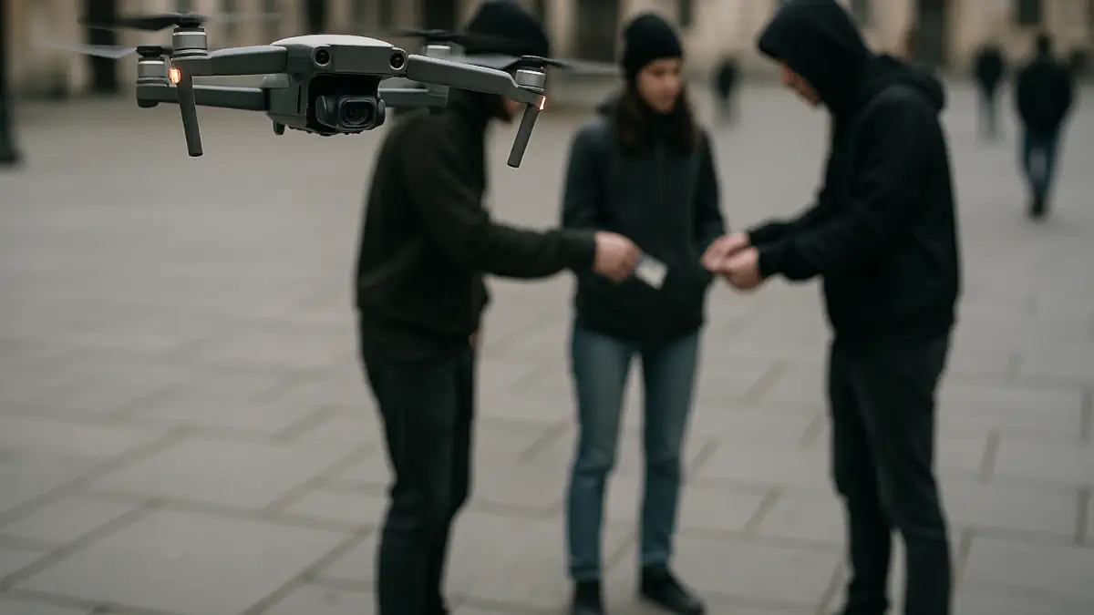 moncalieri drone identifica 14 perosne spaccio droga