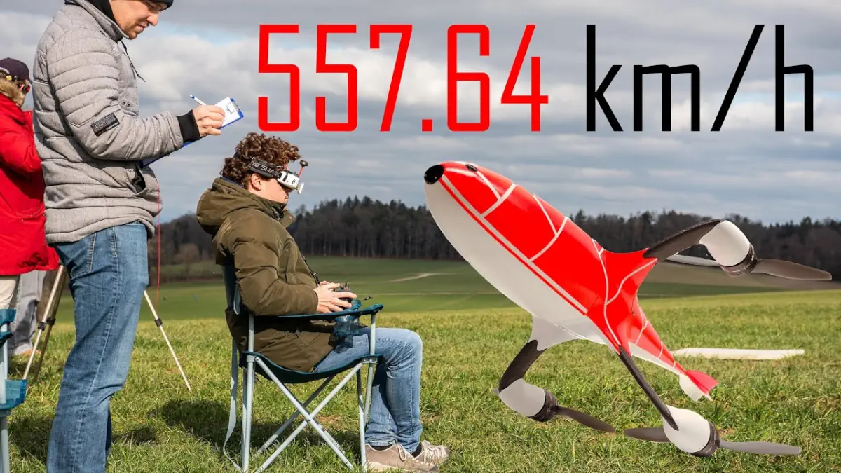 samuele gobbi guinness world record velocità drone fpv