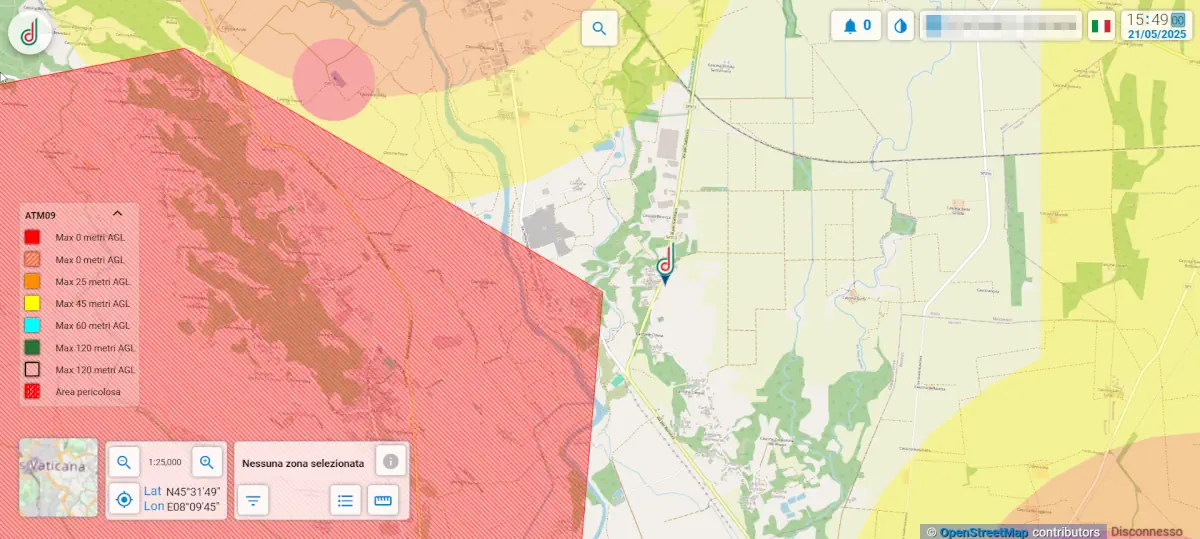 d-flight incidente pilota minorenne auto castelletto cervo biella