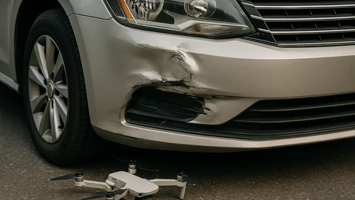 incidente auto drone provincia di biella