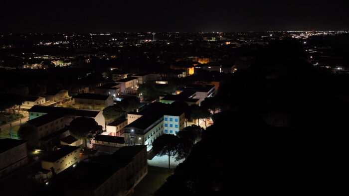 immagine di volo notturno