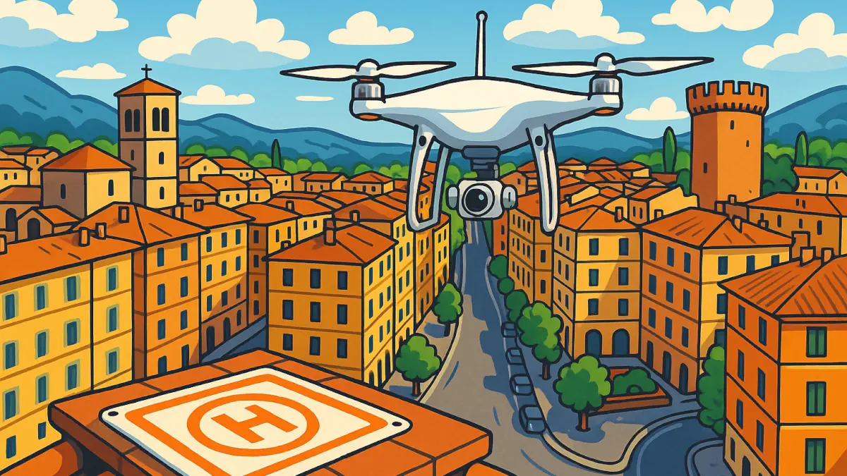 10 droni monitoraggio terni