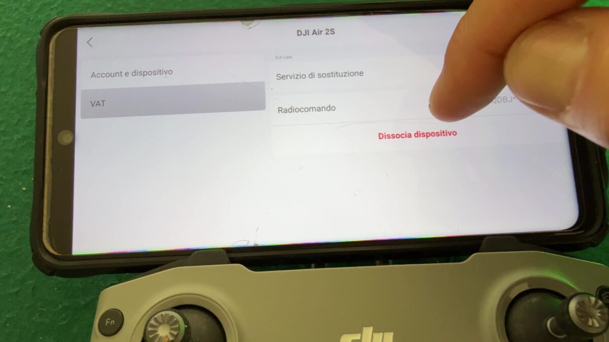 unbinding-dji-dissocia-dispositivo