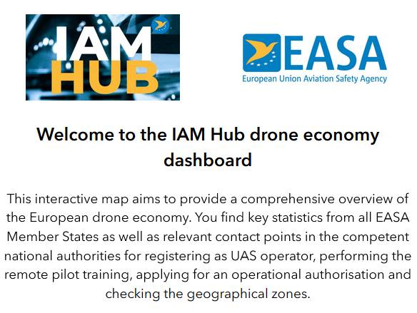immagine di easa iam hub dashboard