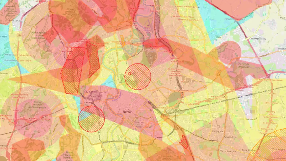 giubileo dei giovani roma 2025 anti drone no fly zone
