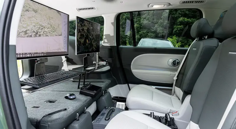 hyundai seed ball stazione di controllo nella ioniq 9