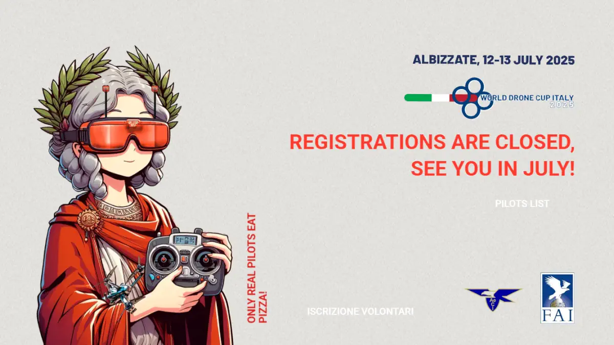 world drone cup italy 2025 finali 12 13 luglio albizzate