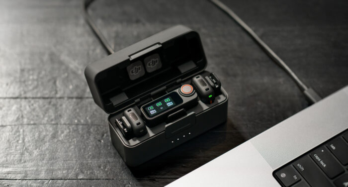 immagine di DJI Mic 3 Charging Box Computer Transmission